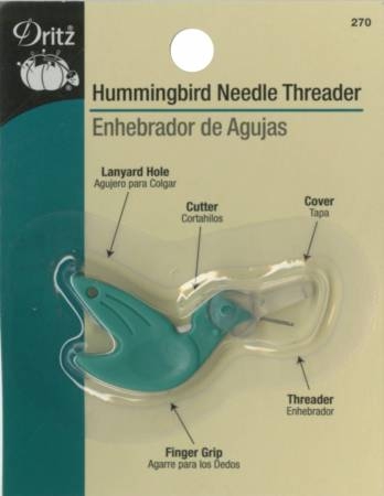 Hummingbird needle threader