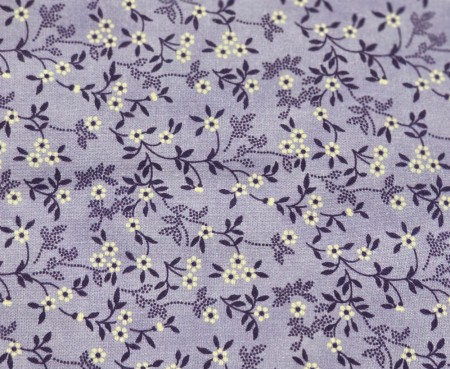 Stippled Branches Blue 118 inch bredde