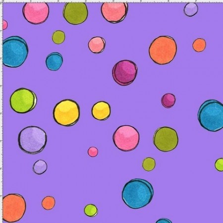 Purple Dream Dots