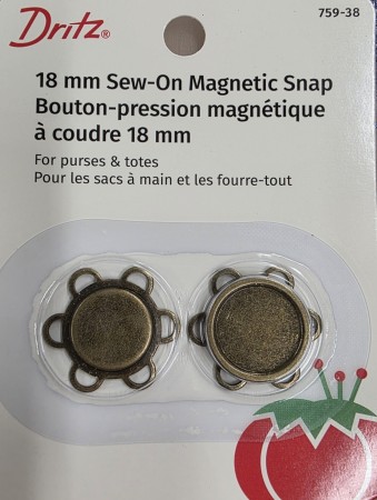 Magnetic Sew-in snap